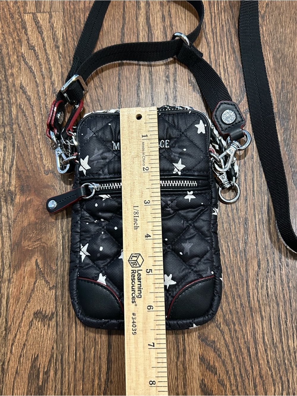 MZ Wallace Star Print Quilted Phone Crossbody Bag - Picture 7 of 7